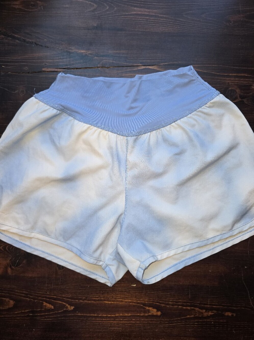 GB Gianni Bini Light Blue Cloud Tie Dye Athletic Running Shorts | Size XS